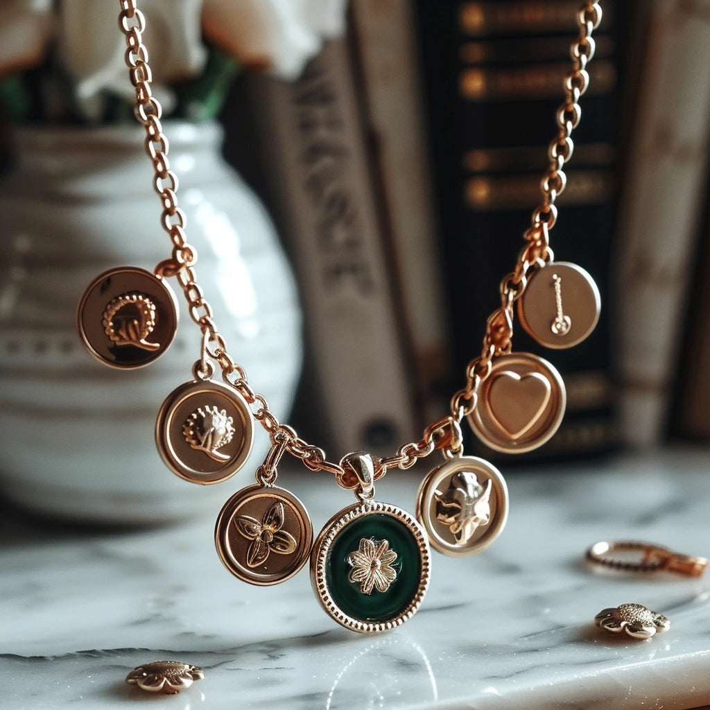 Collier Médaillon Extensible Avec Ailes D'ange - 31 Pouces, Alliage, Cadeau Anniversaire - Neuf Avec étiquettes