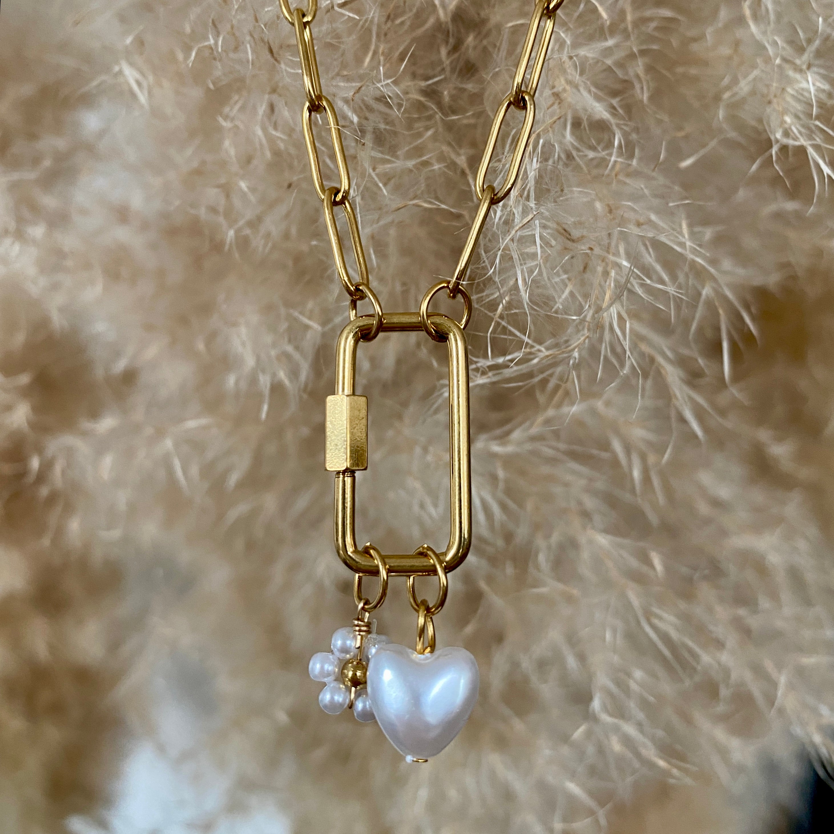 Collier Mousqueton "Sea"