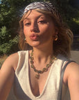 Collier Perles Résine "Gigi" - Personnalisable