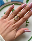 Bague Acier Inoxydable "Colette"
