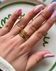 Bague Acier Inoxydable "Val"
