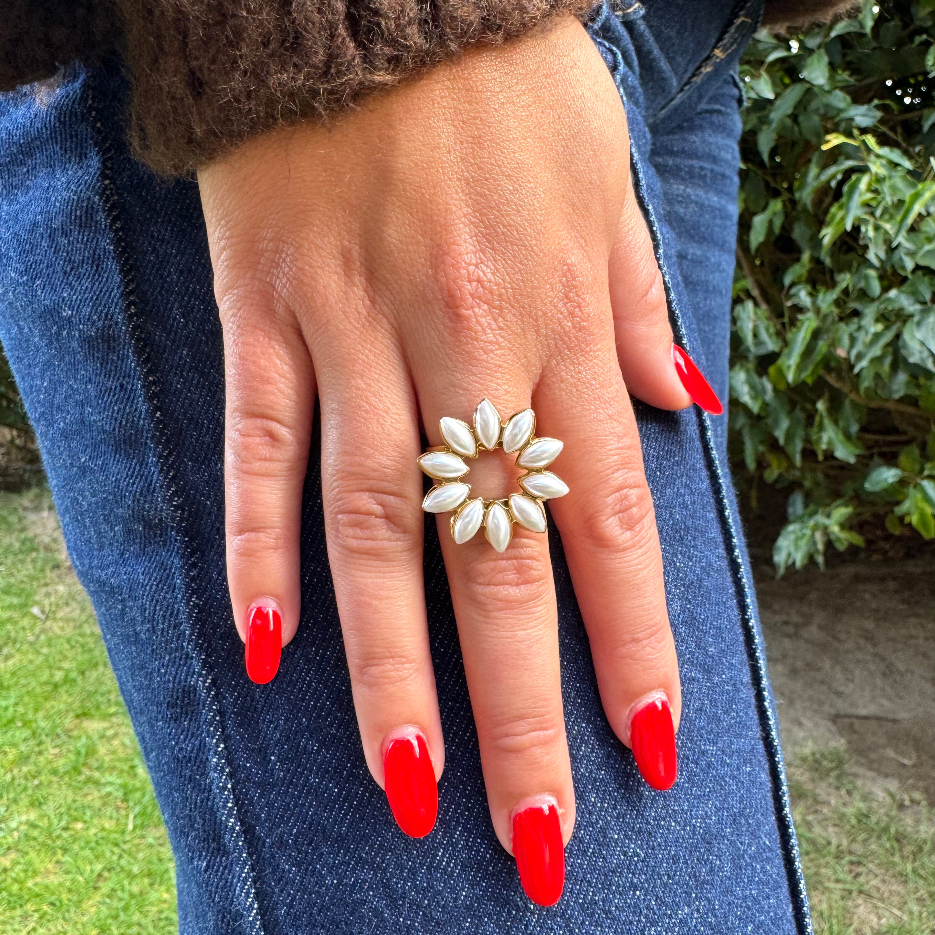 Bague solaire "Eline"