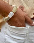 Bracelet Perles Résine "Cassie"