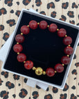 Bracelet resine Jody Bordeaux