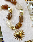 Collier Perles Résine "Isalie" - Personnalisable