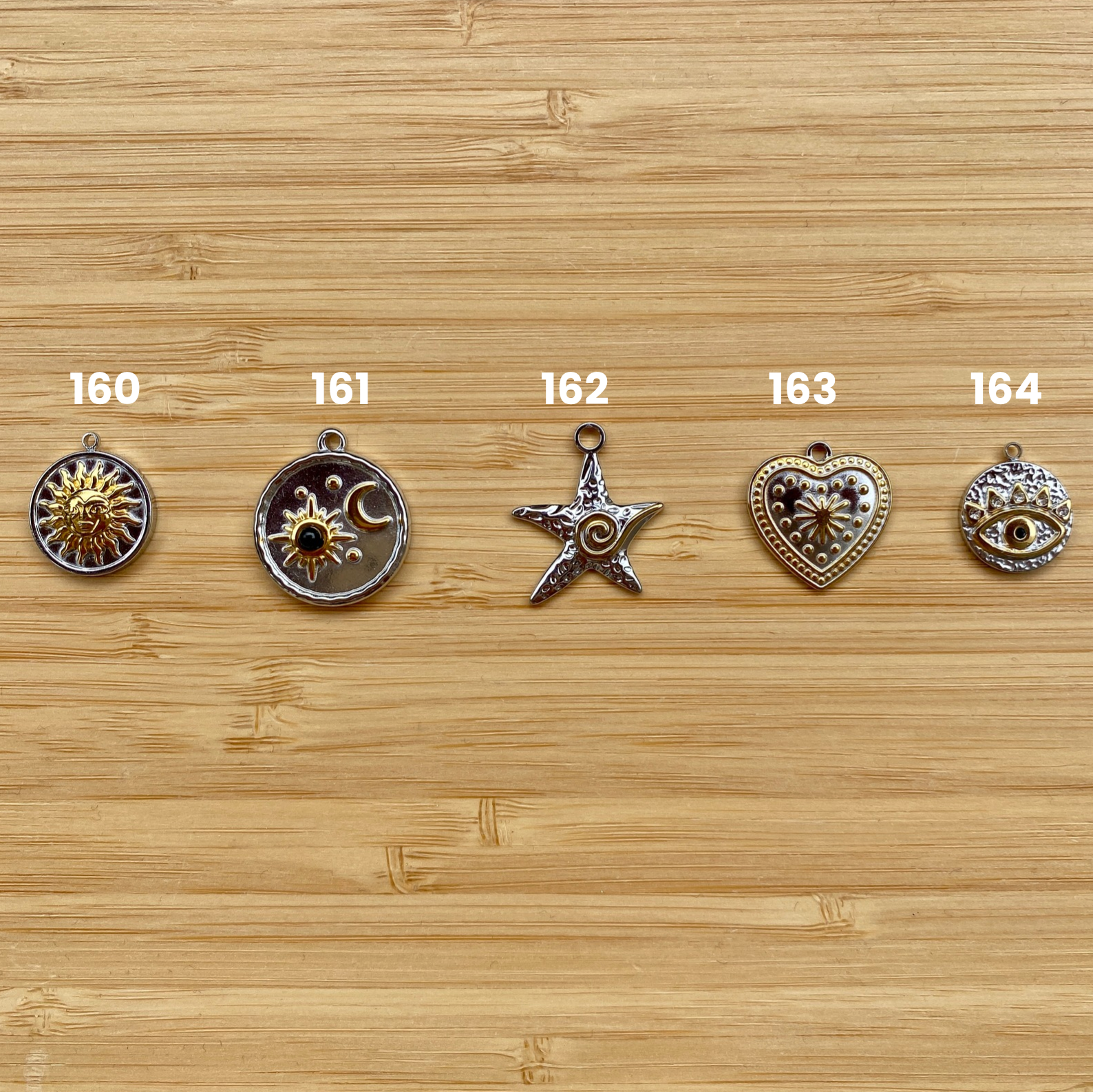 Collier Charms Personnalisé - Doré