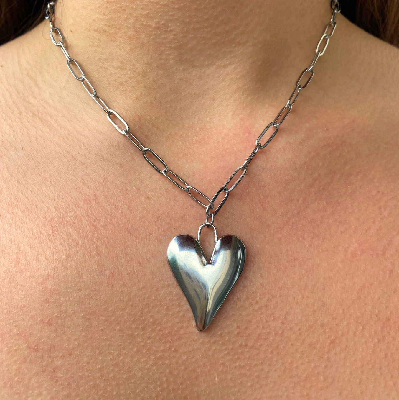 Collier Charm "Coeur"