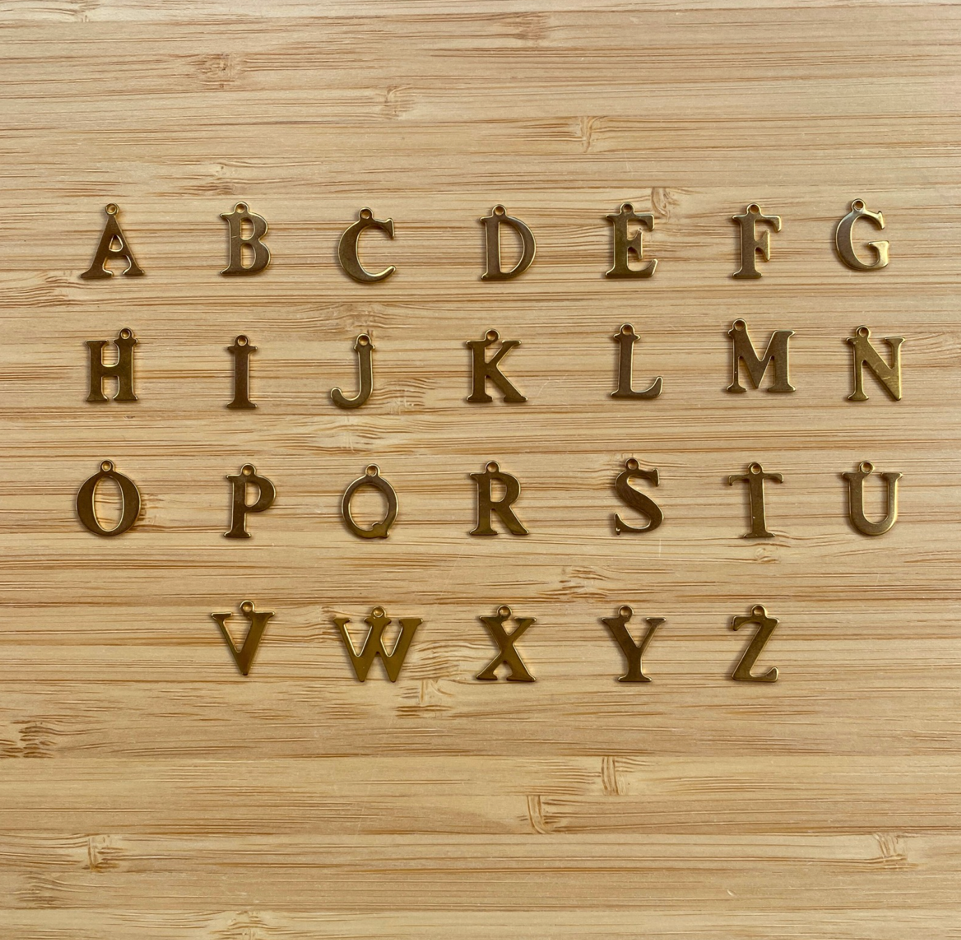 Collier Personnalisé Initiale