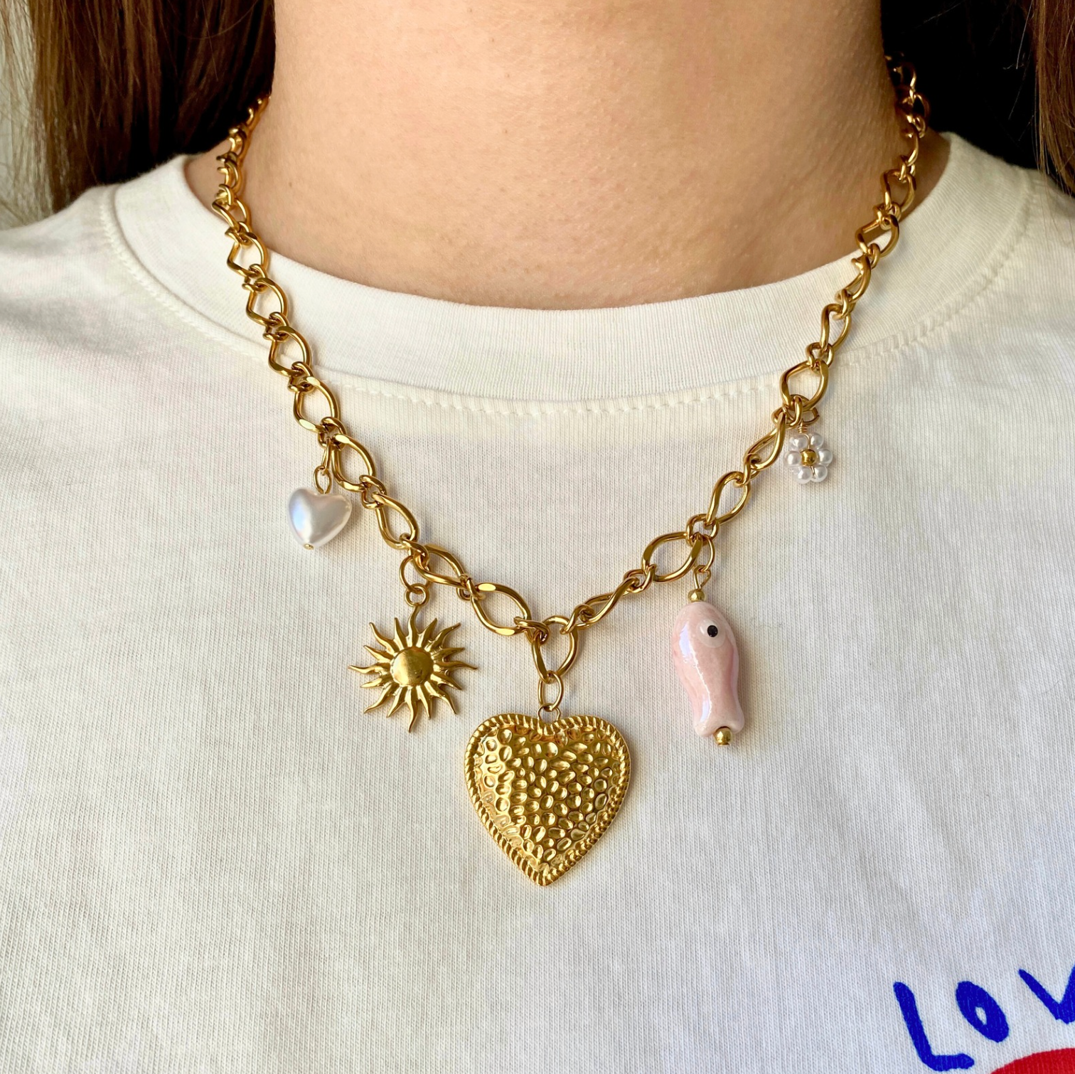 Collier Charms "Lucie"