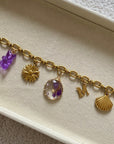 Collier Charms "Marine"