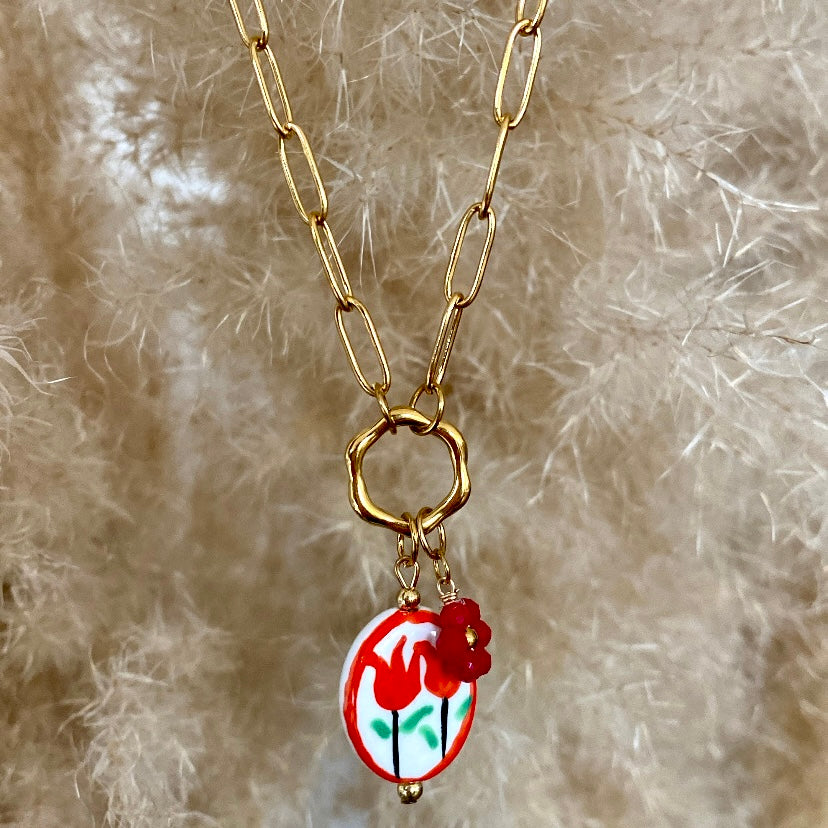 Collier Charms Mousqueton "Carla"