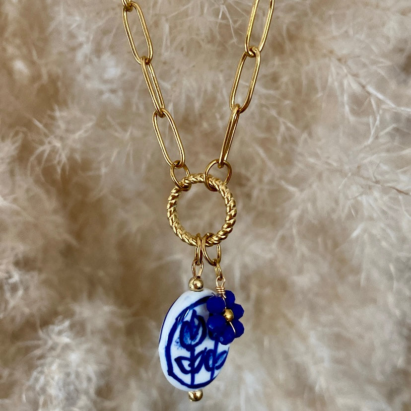 Collier Charms Mousqueton "Isadora"