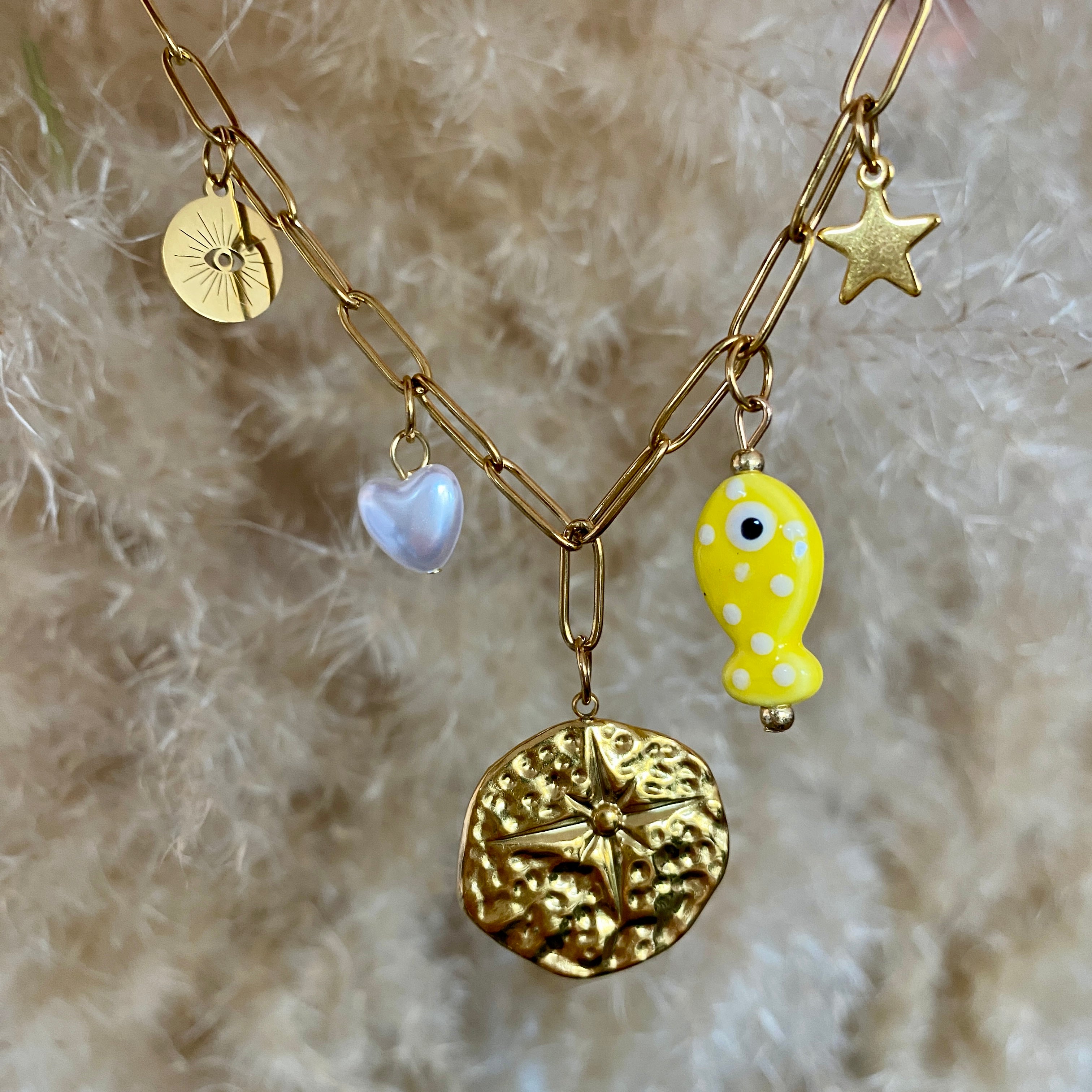 Collier Charms "Sunshine"