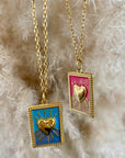 Collier Long Acier Inoxydable "Honorine" et sylvie