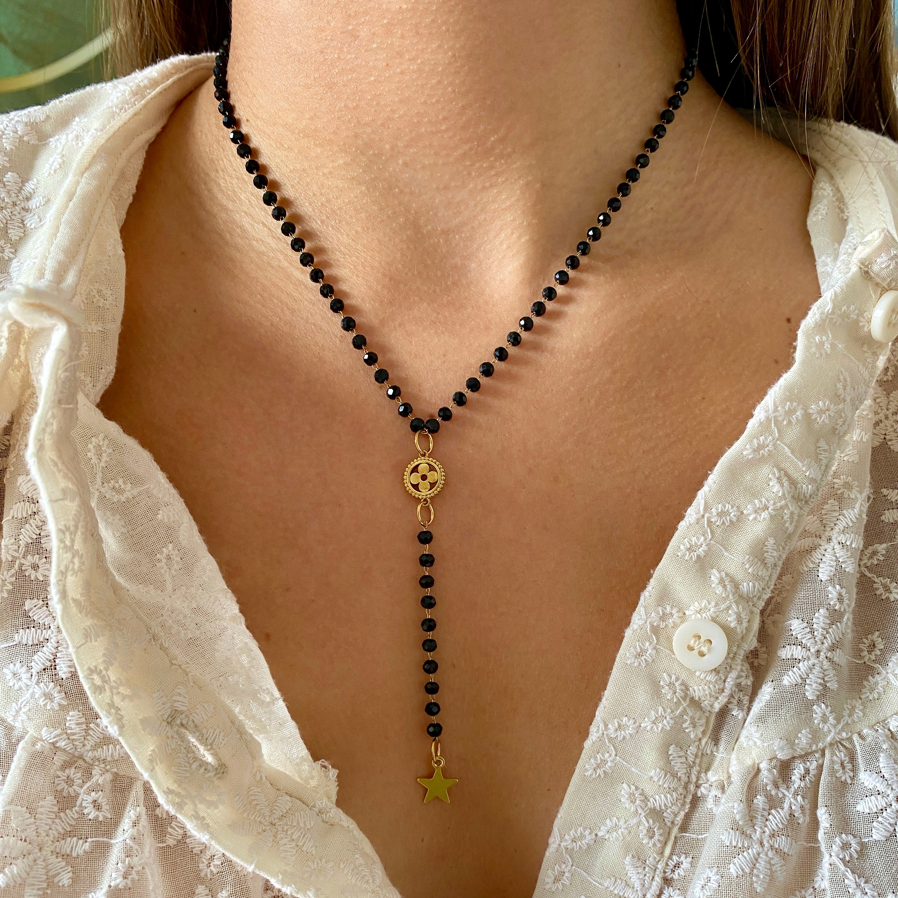 Collier Long "Agatha"