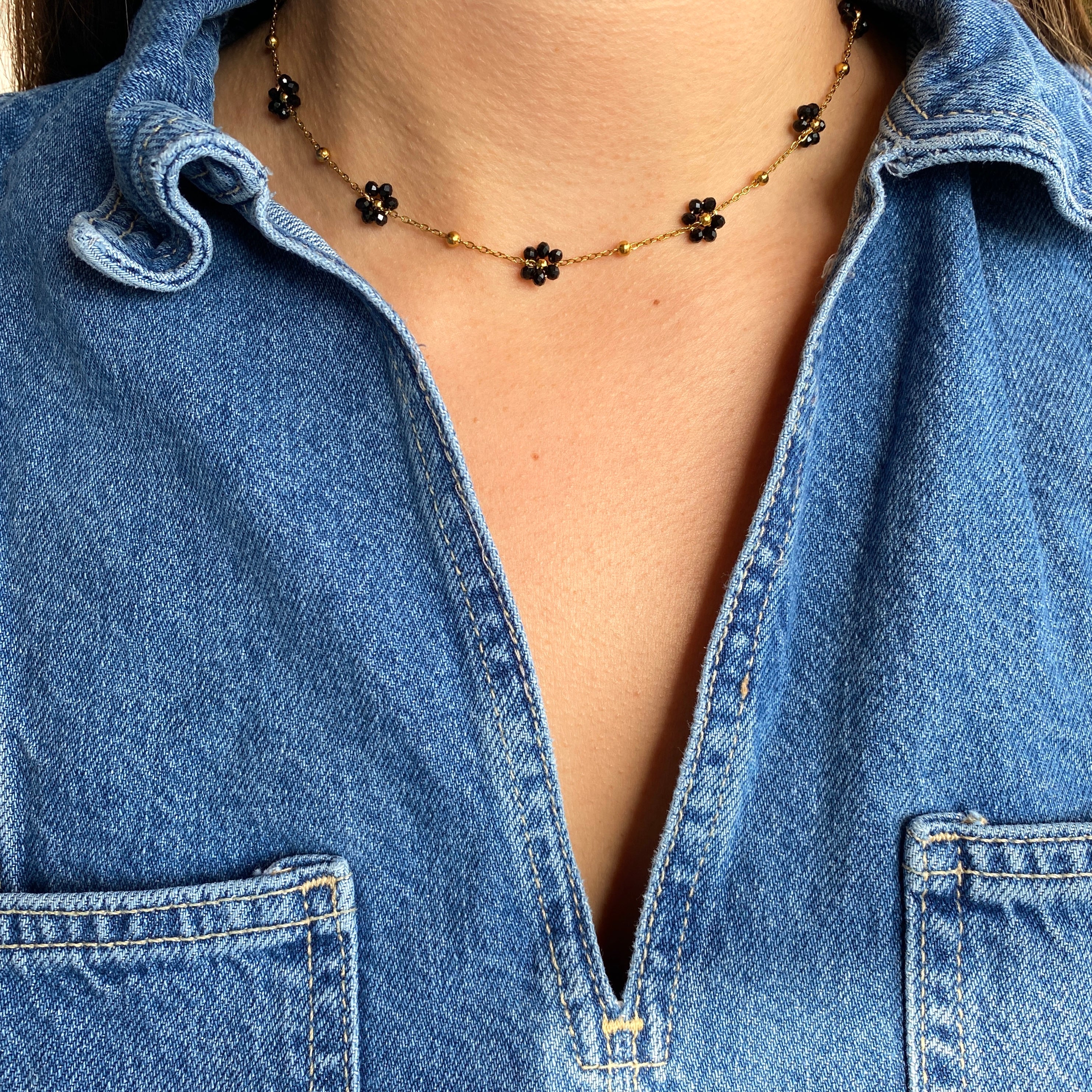 Collier Ras de cou "Adèle"