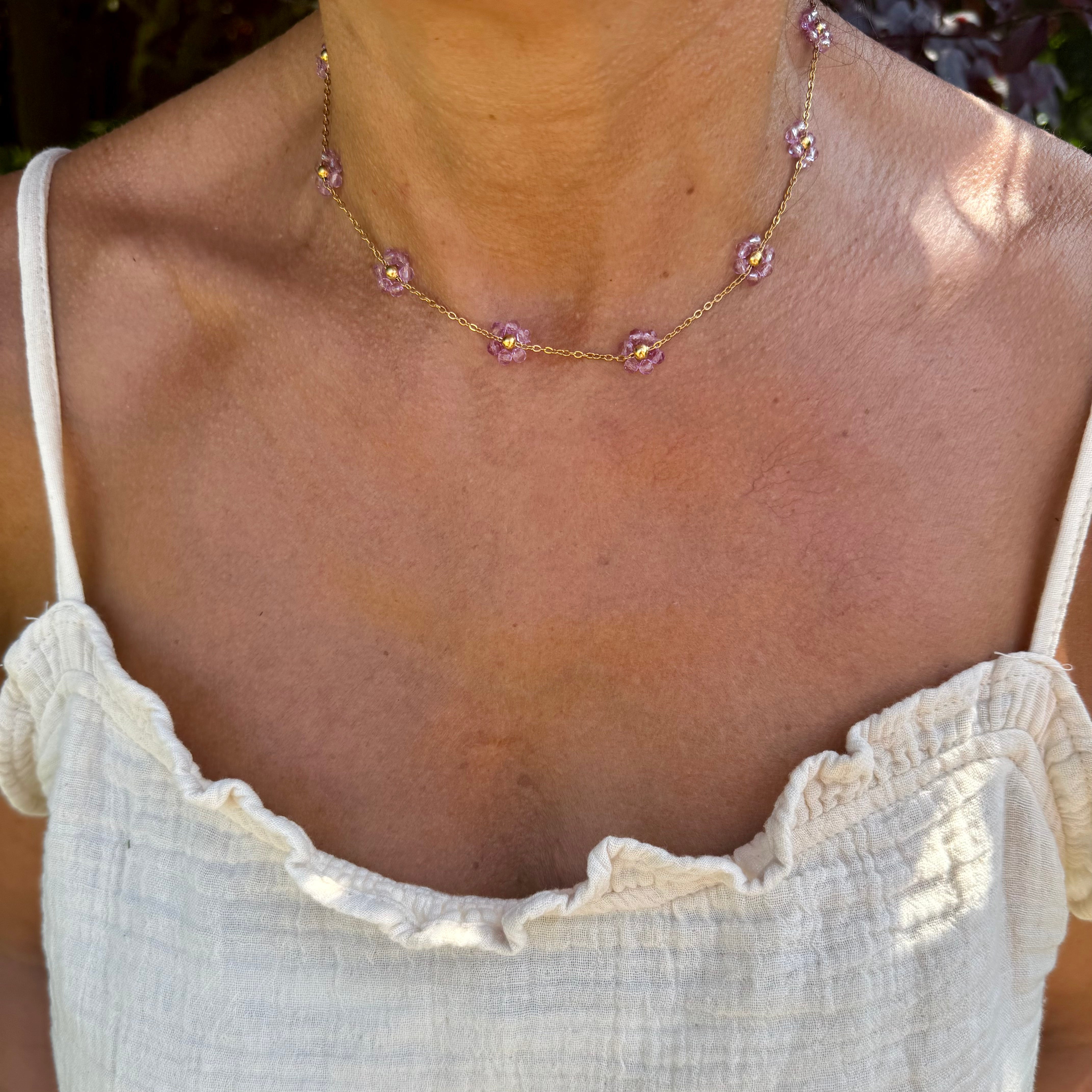 Collier Ras de cou "Aphélie"
