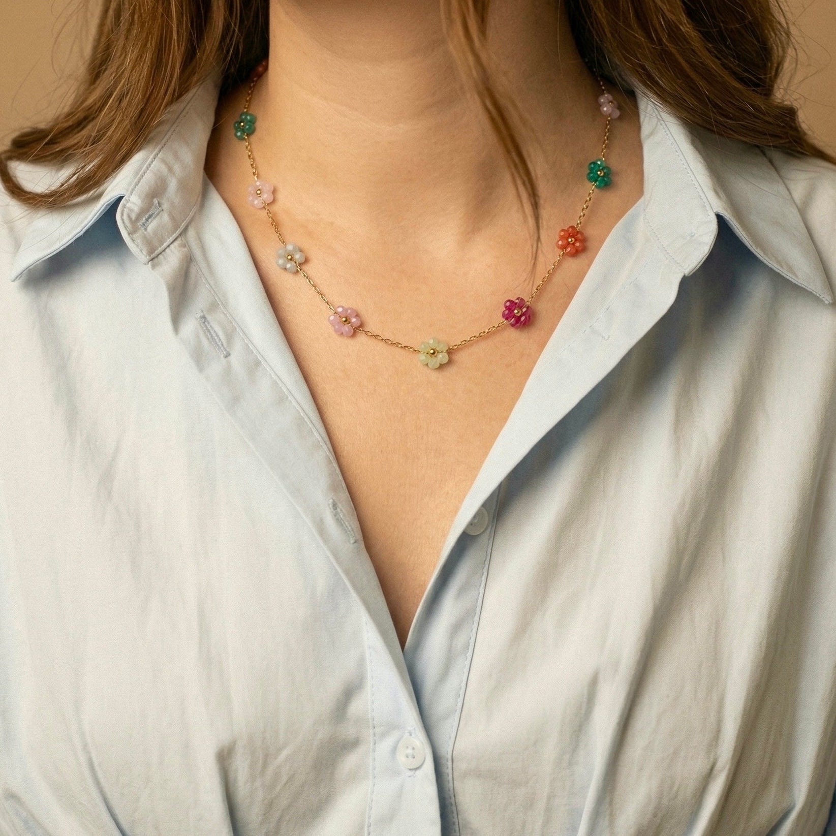 Collier Ras de cou "Corinne"