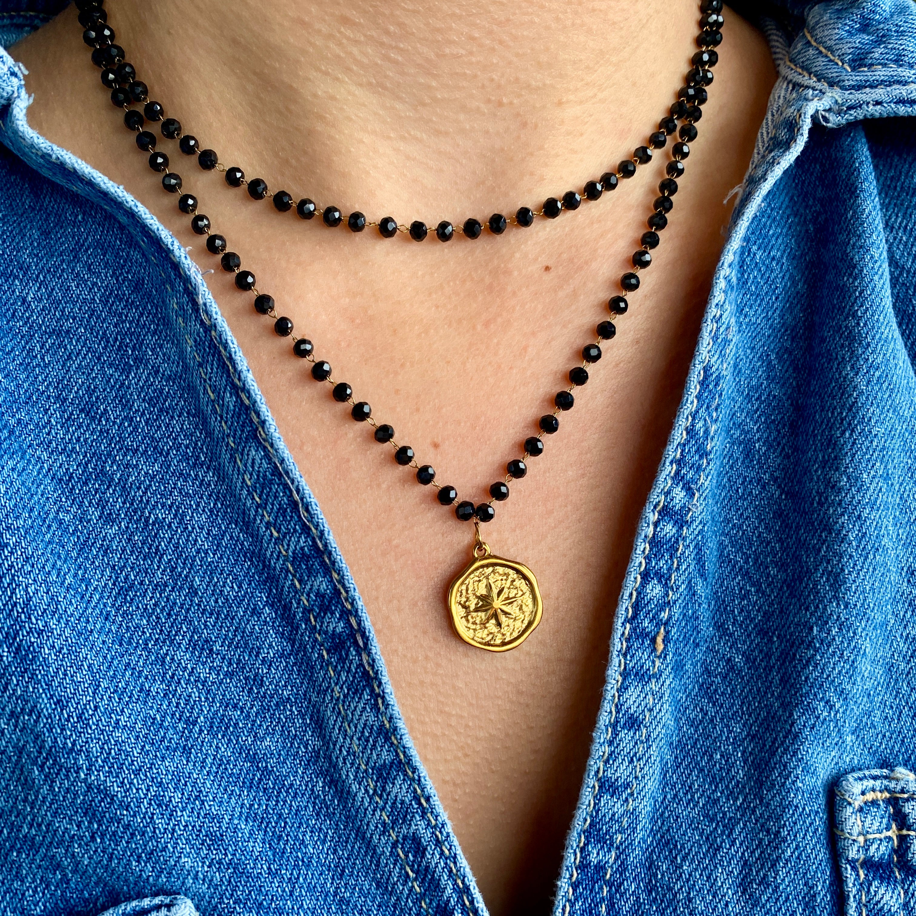 Collier Strass Multirang "Livia"