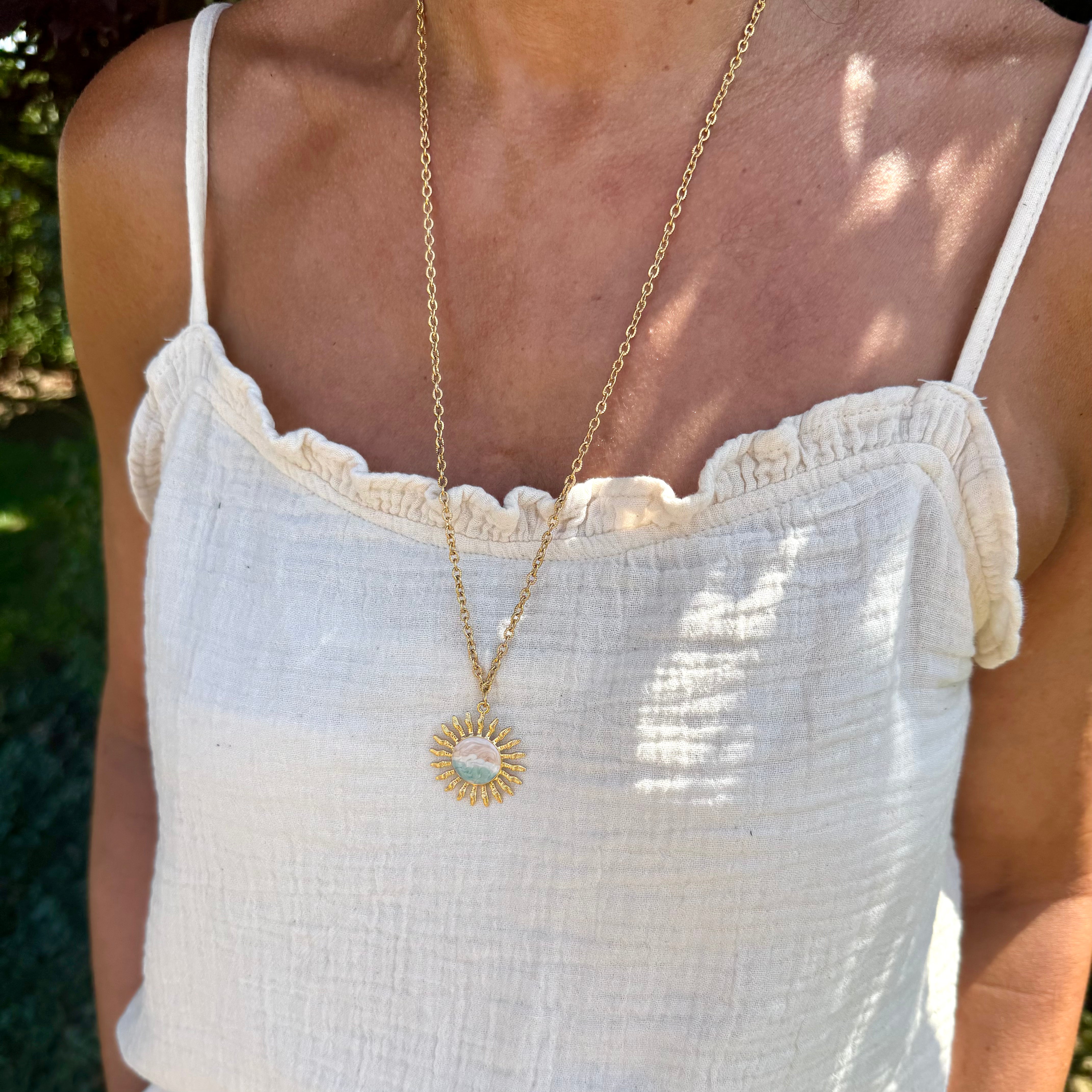 Collier acier andrea