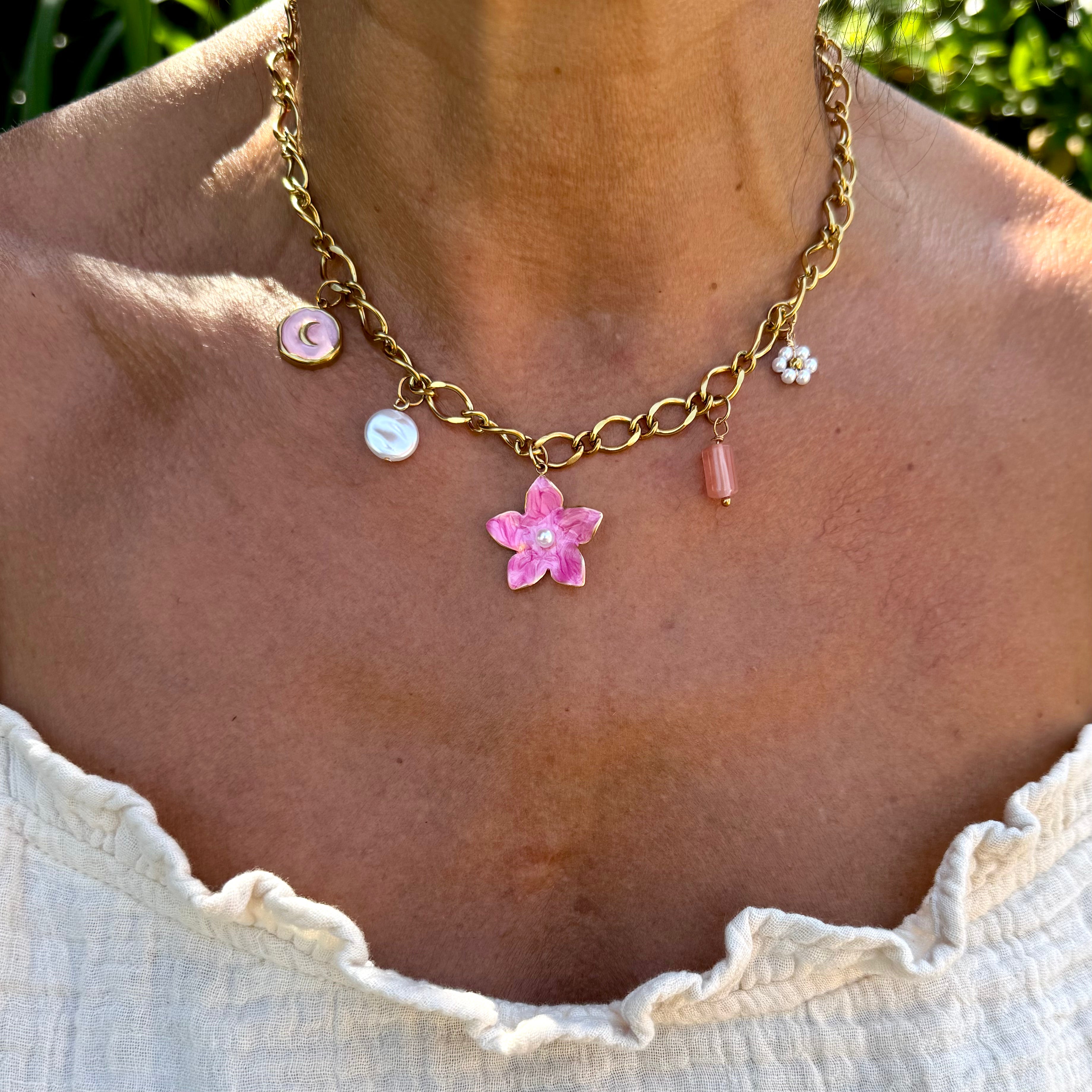 Collier Charms "India"