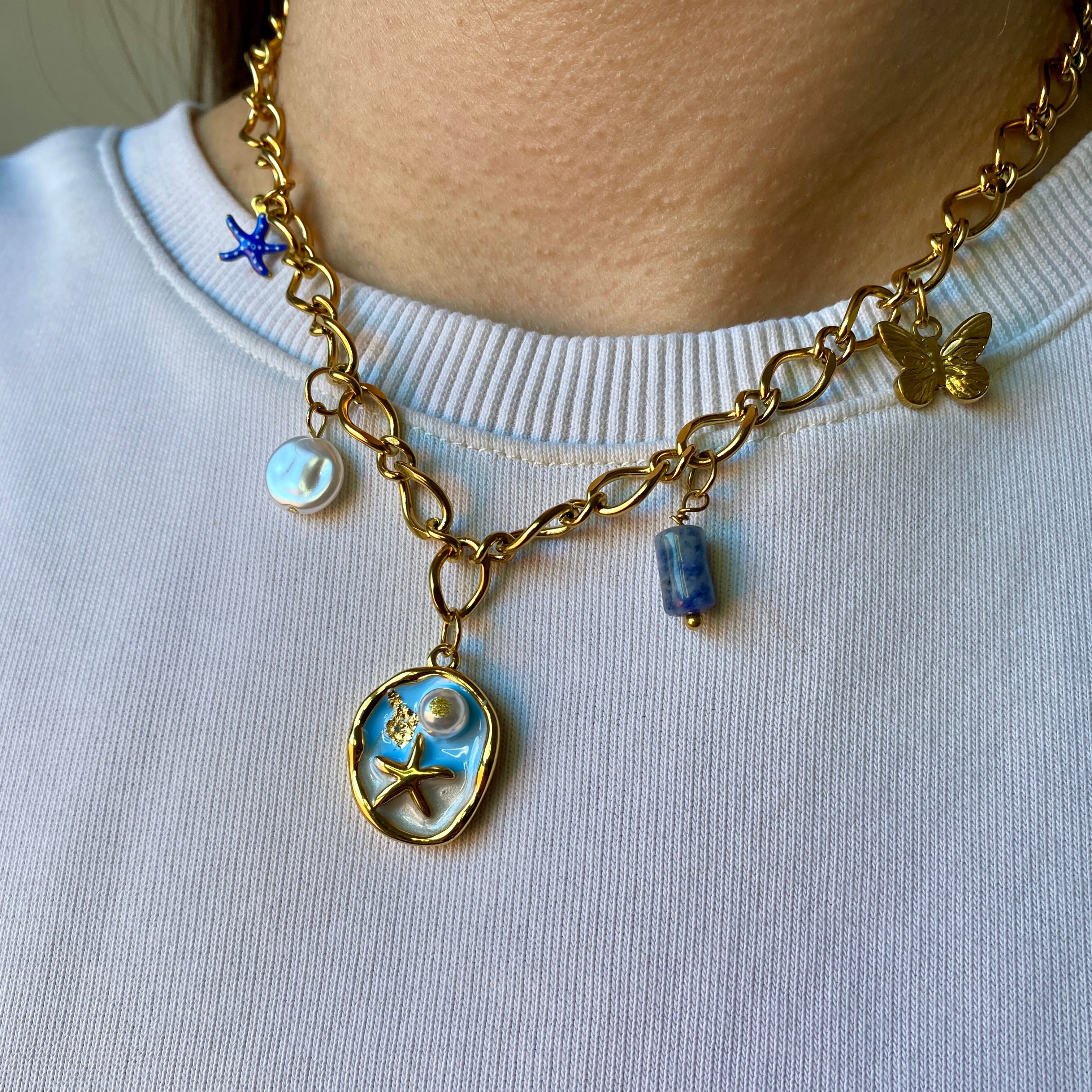 Collier breloques "Margaux"