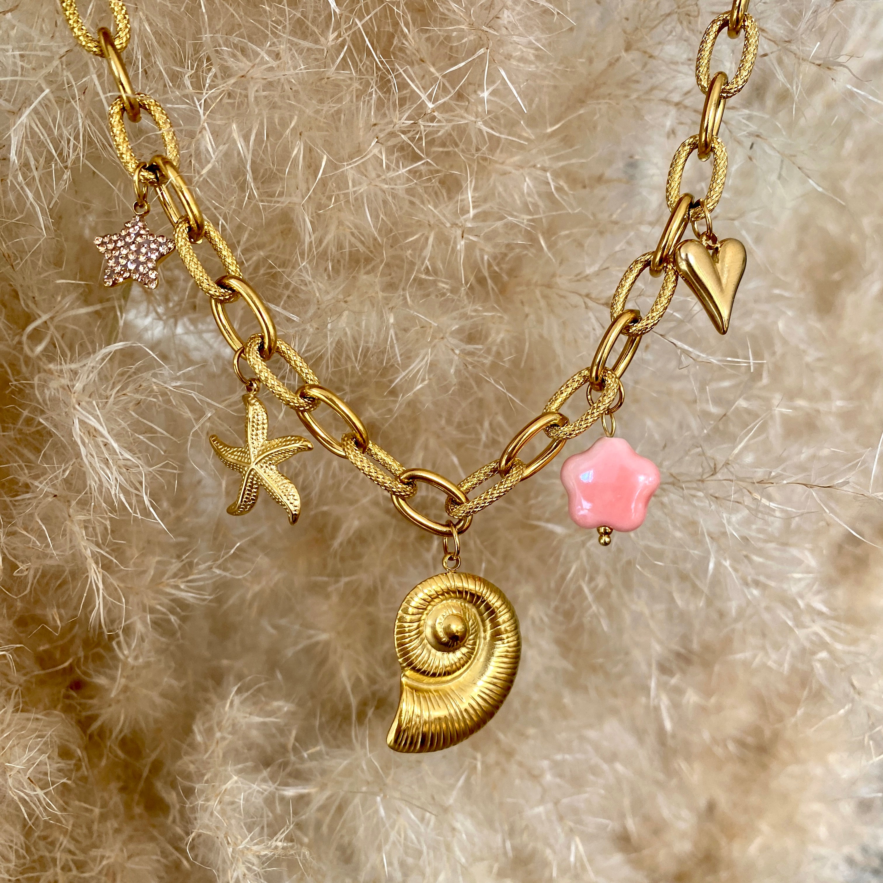 Collier Charms "Pimp"