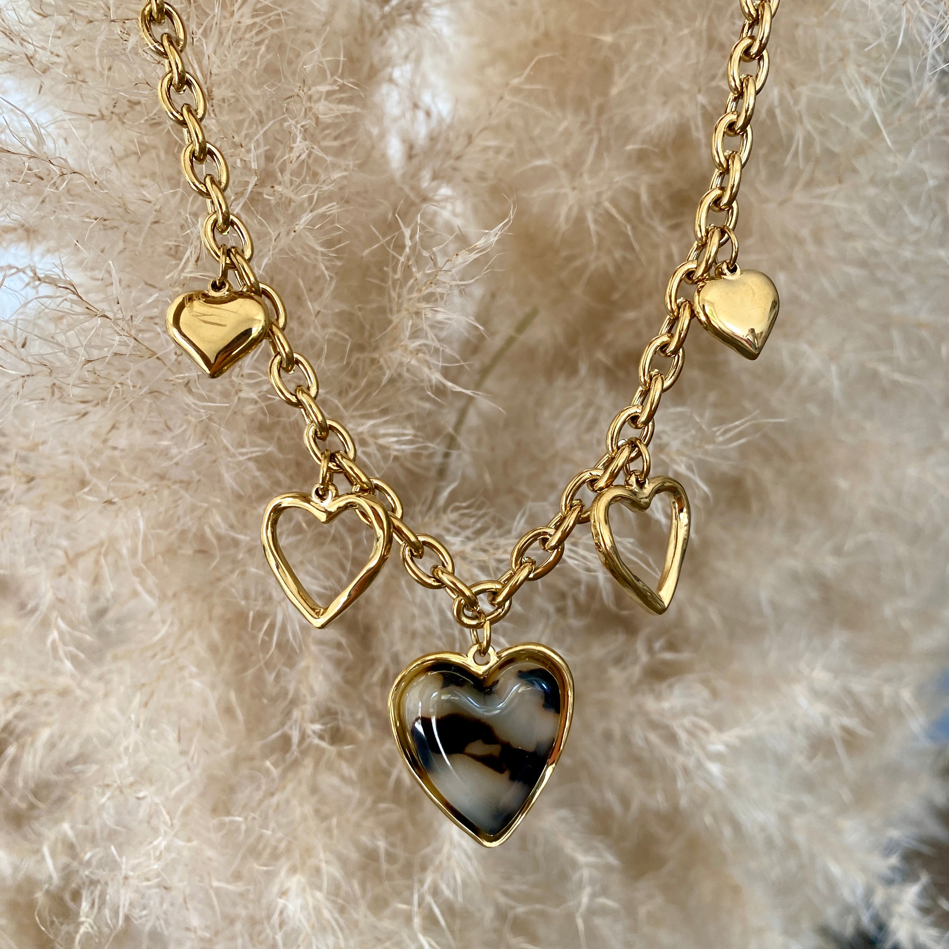 Collier Charms "Love"