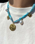 Collier tissus Charms "Mira"