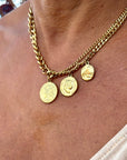 Collier Charms Médailles "Zara"