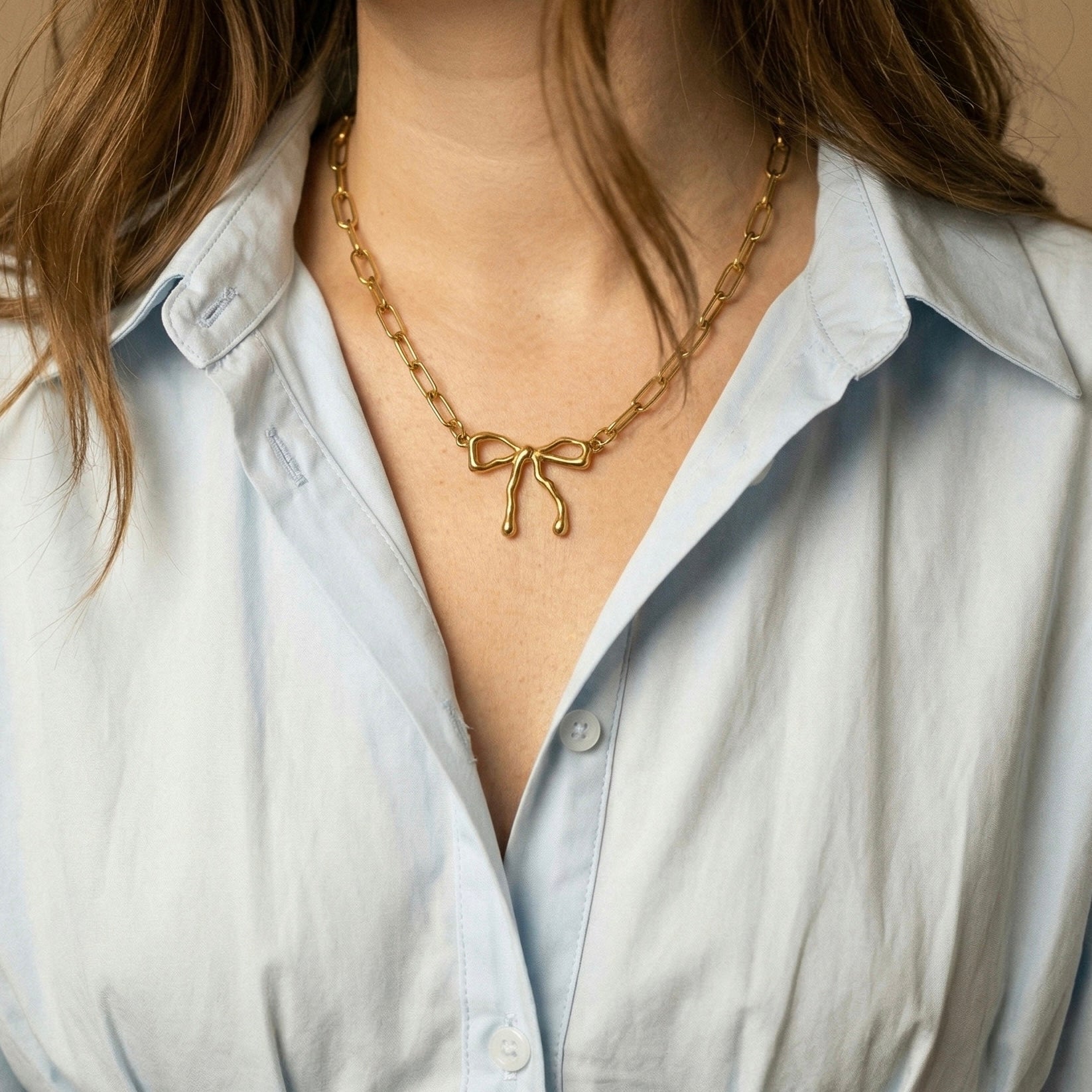 Collier Noeud "Marie"