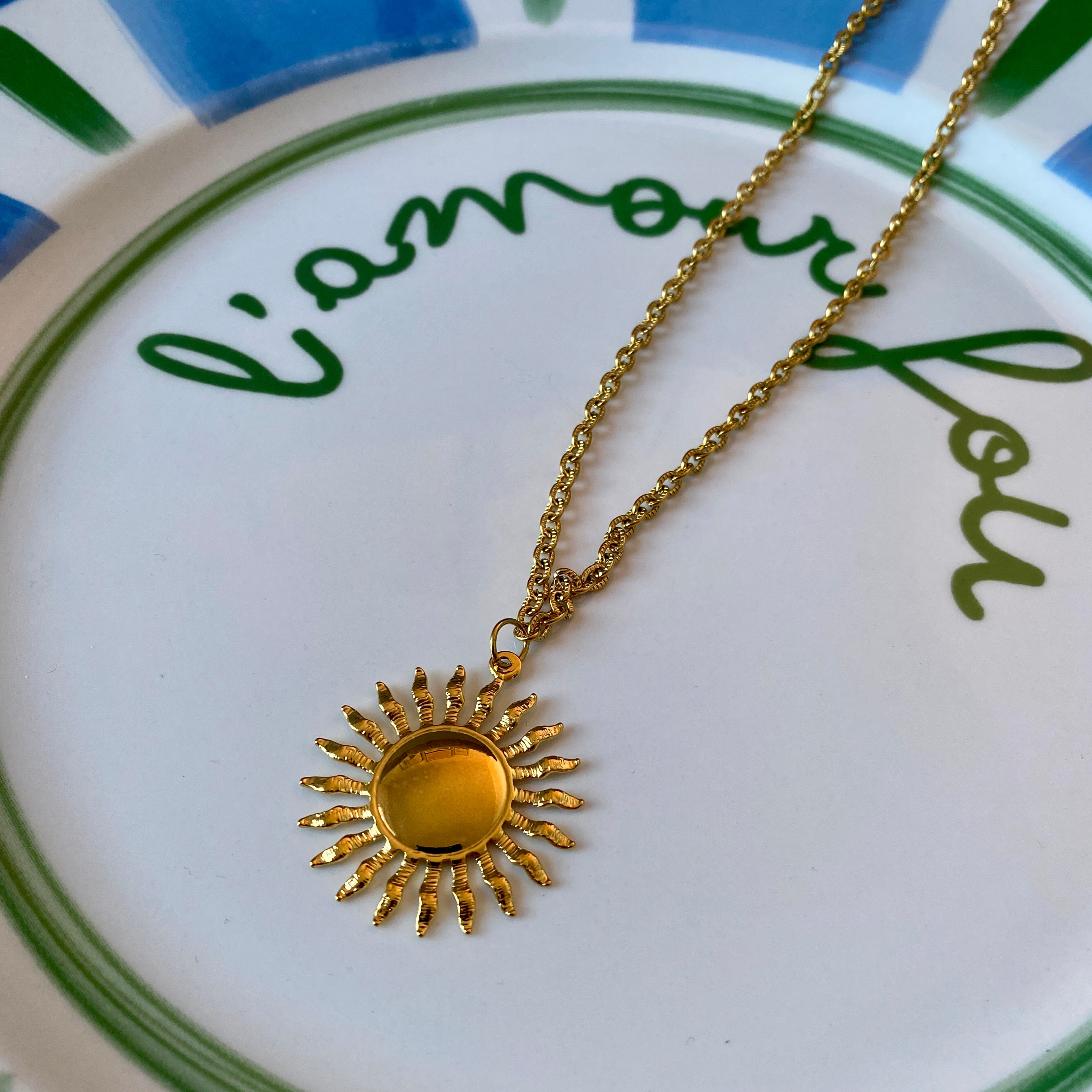 Collier Long Acier Inoxydable "Soléa"