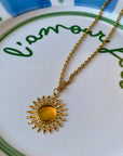 Collier Long Acier Inoxydable "Soléa"