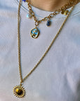 Collier Long Acier Inoxydable "Soléa"