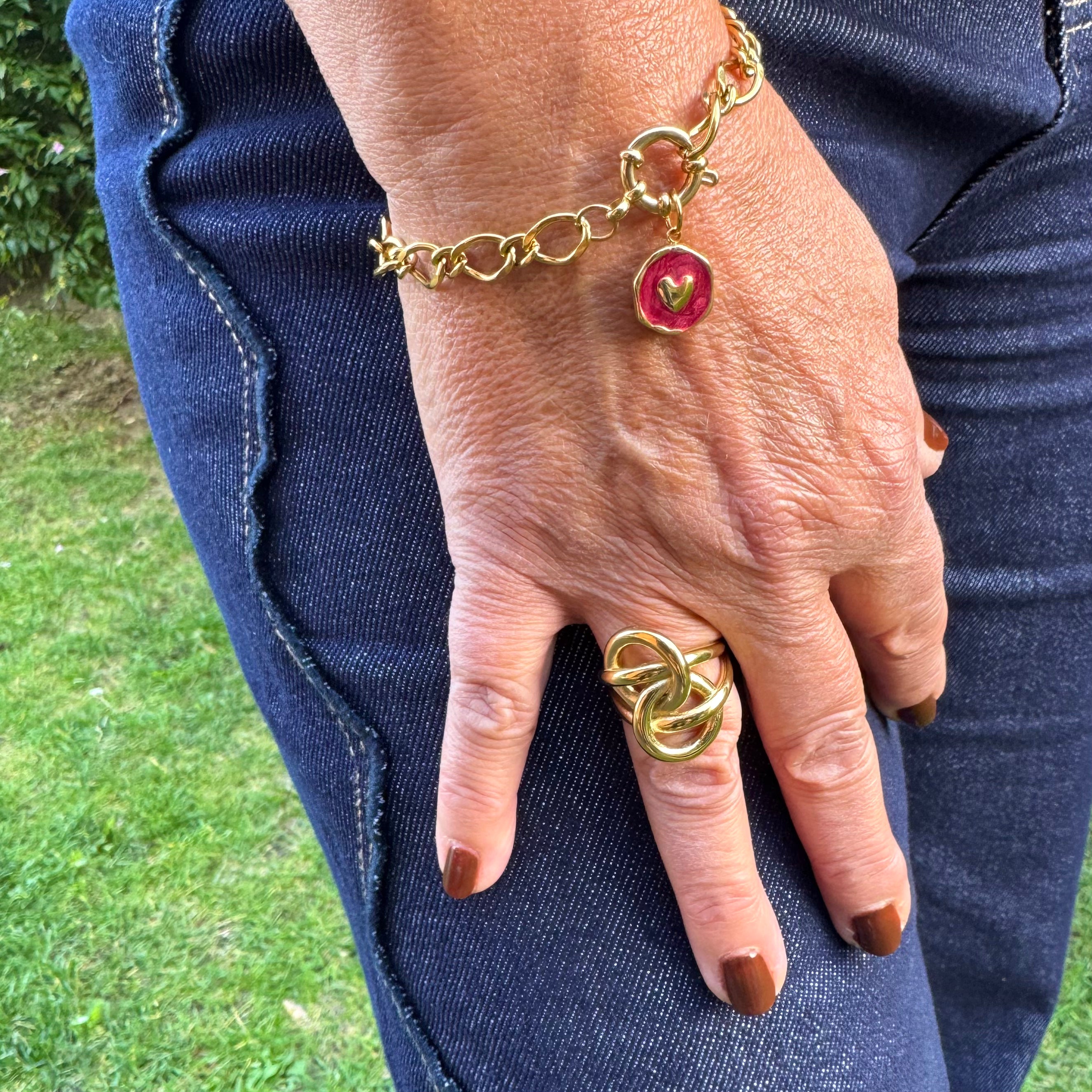 Bracelet Mousqueton "Lisa" - Personnalisable