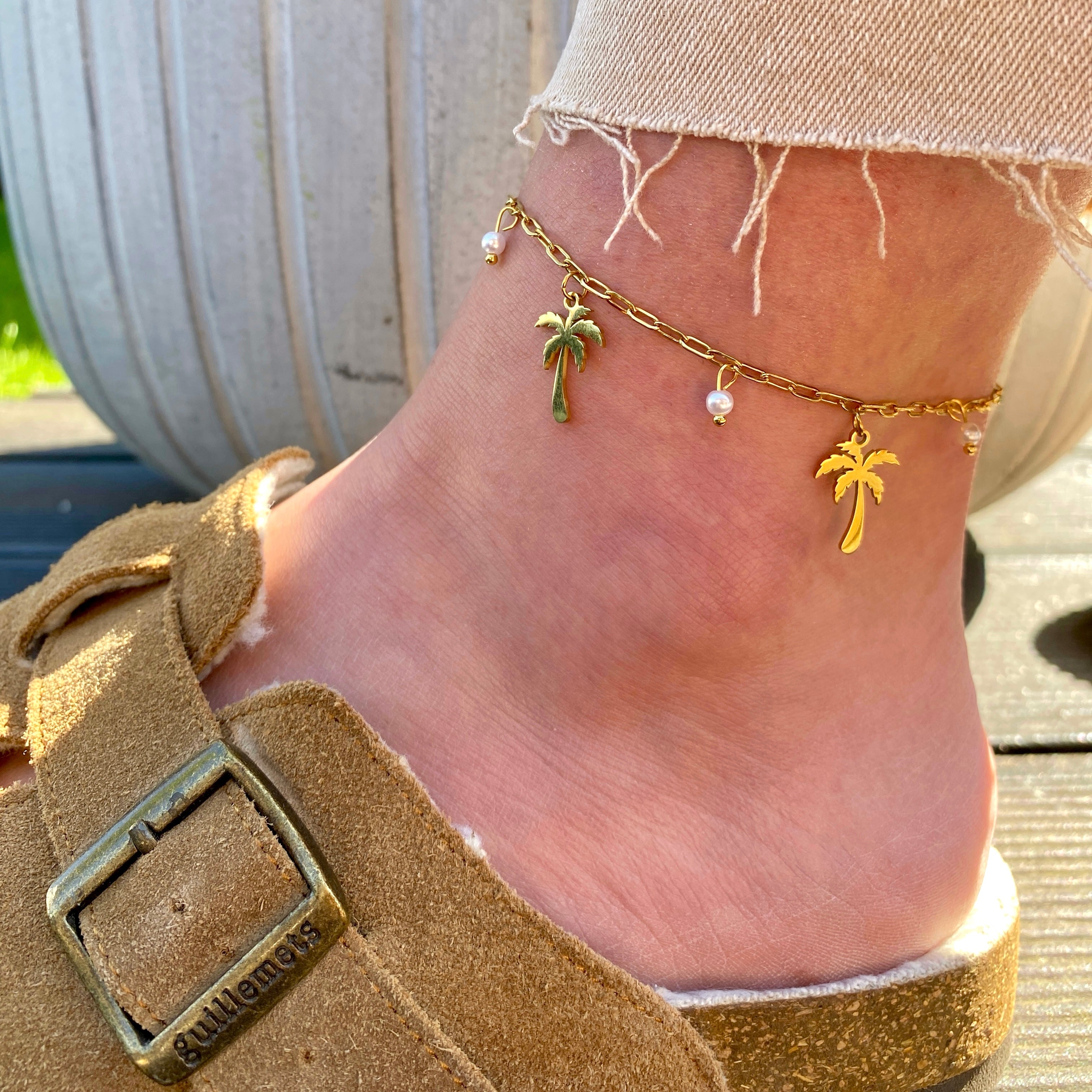 Chaine de cheville "Tiare"