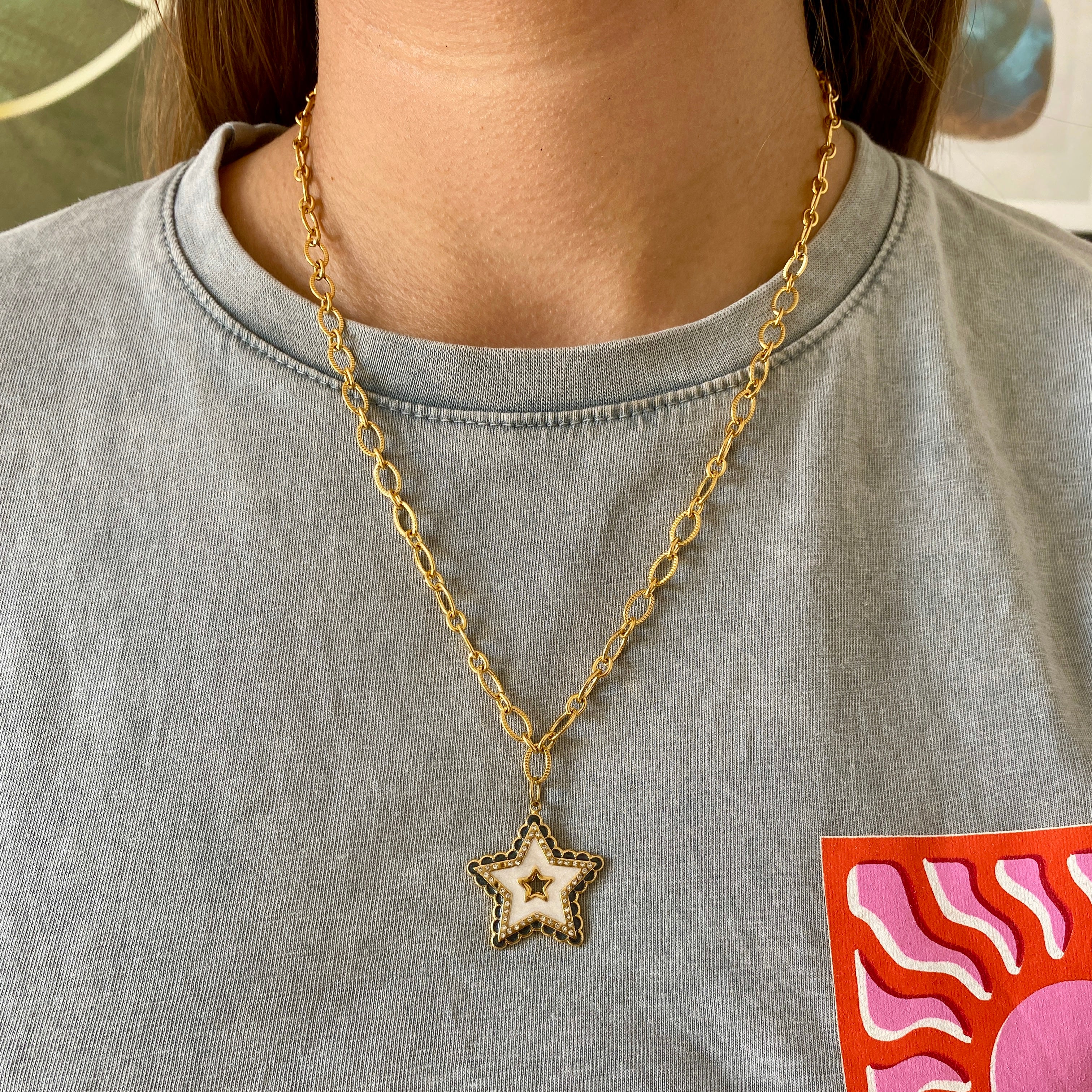 Collier Pendentif étoilé "Stella"