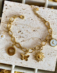 Bracelet Breloques à Composer - Doré