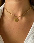 Collier Charm Ras de cou Strass "Ava" | 3 Coloris
