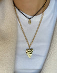 Sautoir Coeur "Iris"