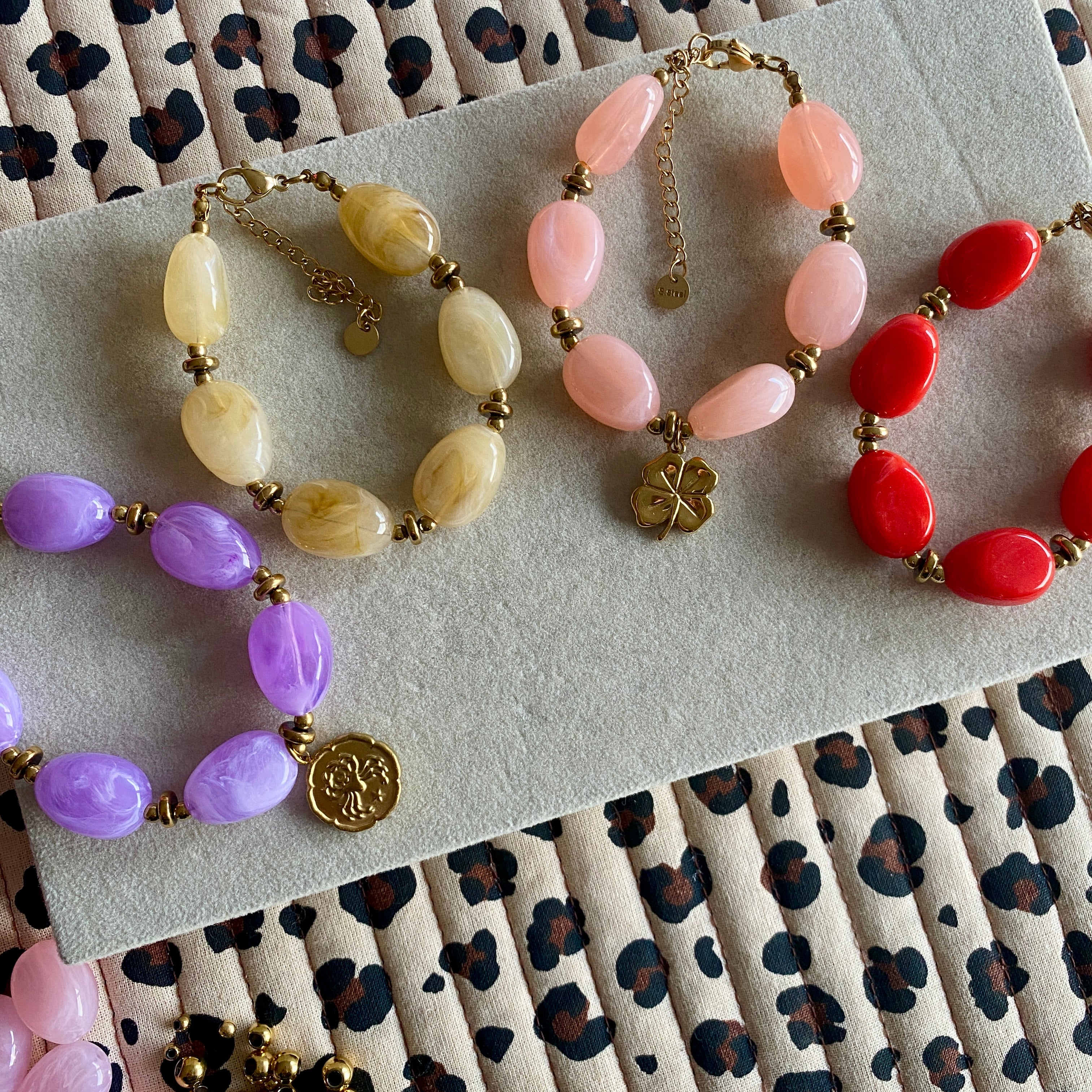 Bracelet Grosses Perles "Gigi" - Personnalisable