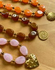 Collier Perles Résine "Gigi" - Personnalisable