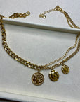 Collier Charms Médailles "Zara"