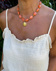 Collier Perles Résine "Gigi" - Personnalisable