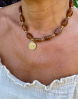 Collier Perles Résine "Gigi" - Personnalisable