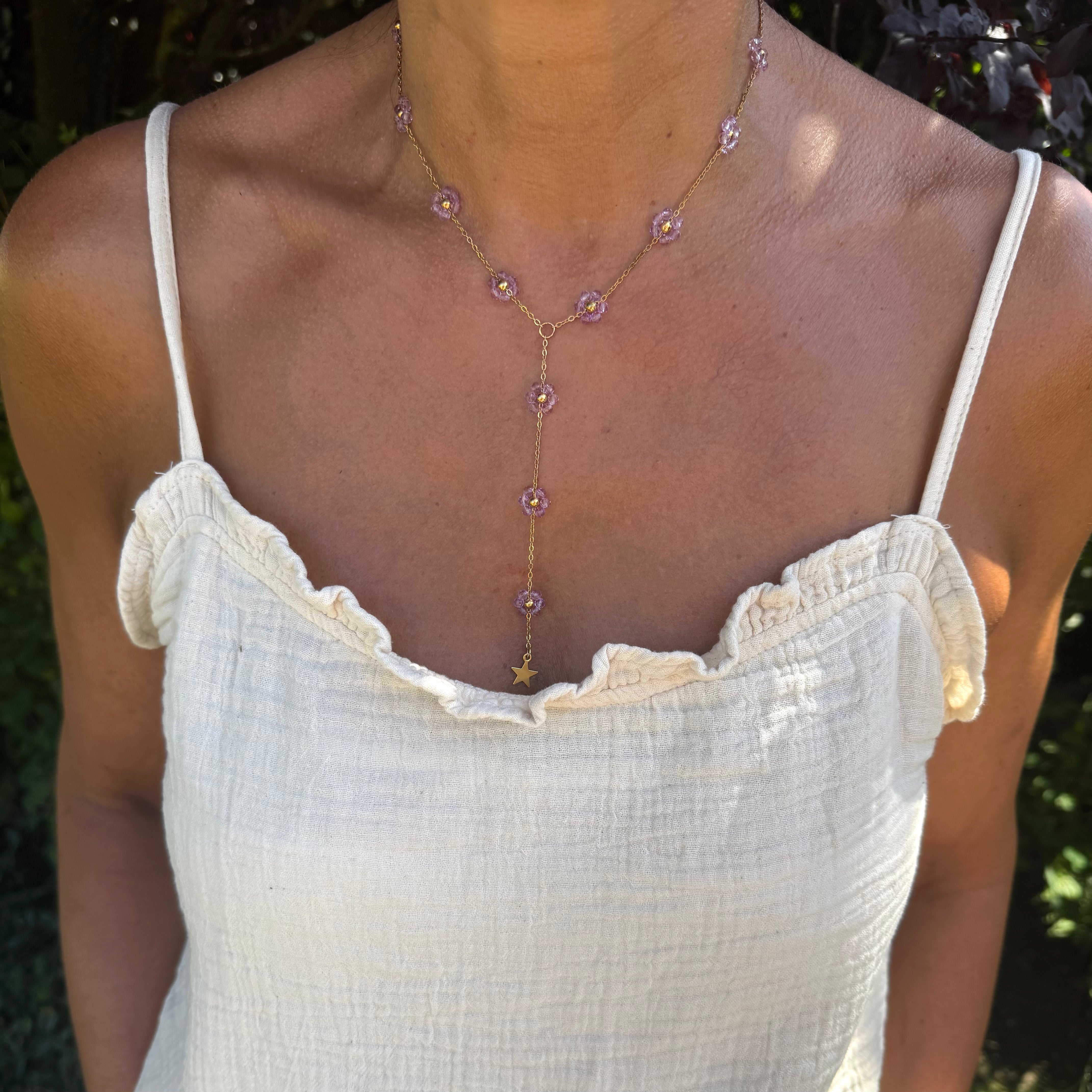 Collier Long "Petra"