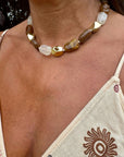Collier Perles Résine "Isalie" - Personnalisable
