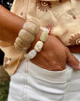 Bracelet Perles Résine "Mirella"