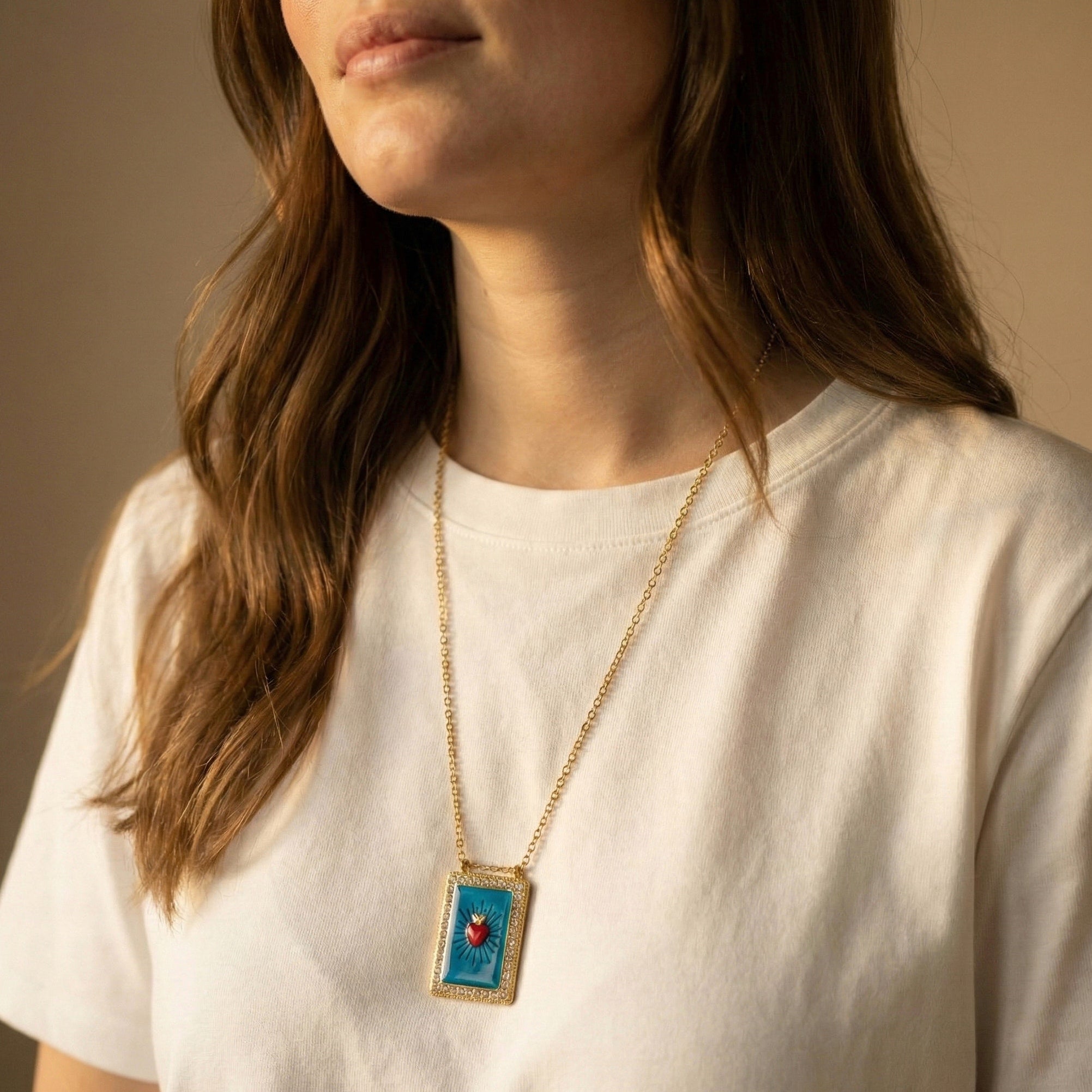 Sautoir "Coeur Maladroit"