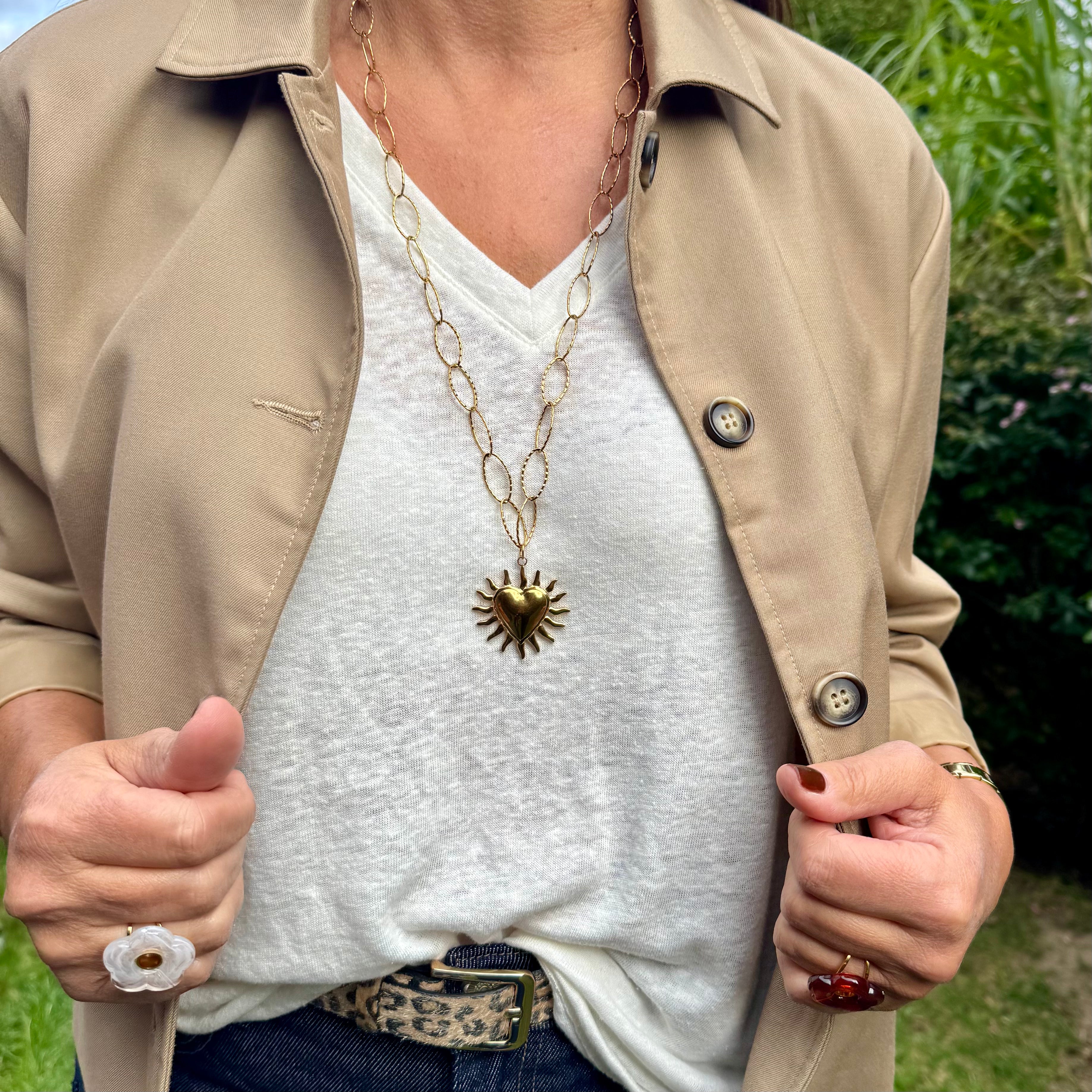 Sautoir Talisman "Rosaline"